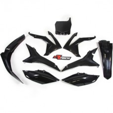 Racetech Honda CRF 250 14-17 450 13-16 Black Plastics Kit 