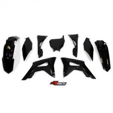 Racetech Honda CRF450R 17-18 CRF250R 18 Black Plastics Kit 