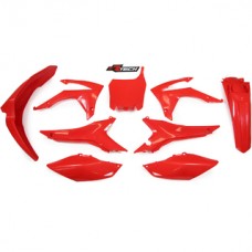 Racetech Honda CRF 250 14-17 450 13-16 Red Plastics Kit 