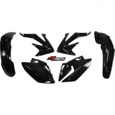 Rtech Honda CRF450X 05-07 Black Plastics Kit - Racetech