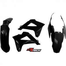 Rtech Gas Gas EC/MC/FSR125-450 07-09 Black Plastics Kit - Racetech