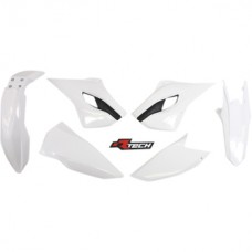 Rtech Husaberg TE/FE125-501 13-14 White Plastics Kit - Racetech