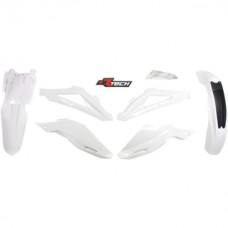 Rtech Husqvarna TE250-510 08-10 White Plastics Kit - Racetech