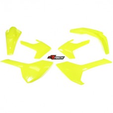 Racetech Husqvarna FE/TE/TX 17-19 Neon Yellow Plastics Kit 