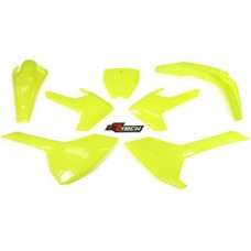 Racetech Husqvarna TC/TX/FC/FX 16-18 Neon Yellow Plastics Kit 