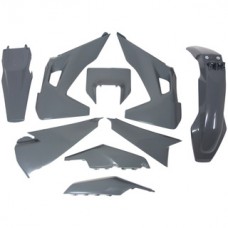 Rtech Husqvarna TE/FE 20-21 Quantum Grey Enduro Plastics Kit - Racetech