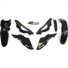 Racetech Husqvarna CR/WR 125 09-13 Black Plastics Kit 