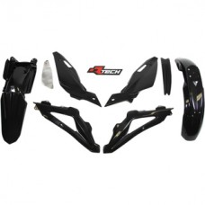 Rtech Husqvarna TE250-310 10-13 Black Plastics Kit - Racetech