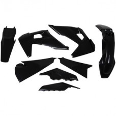 Rtech Husqvarna TE/FE 20-21 Black Plastics Kit - Racetech