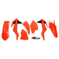 Racetech KTM EXC/EXC-F 17-19 Neon Orange Plastics Kit 