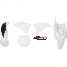 Rtech KTM 65 SX 12-15 White Plastics Kit - Racetech