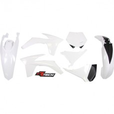 Rtech KTM 125-250 SX 2011 White Plastics Kit - Racetech