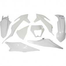 Rtech KTM EXC/EXC-F/XC-F 20-23 White Enduro Plastics Kit - Racetech