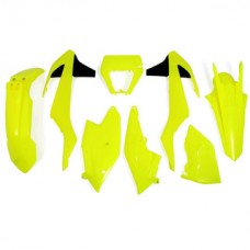 Racetech KTM EXC/EXC-F 17-19 Neon Yellow Enduro Plastics Kit 