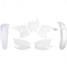 Racetech Kawasaki KX125-250 03-08 White Plastics Kit 