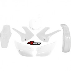 Rtech Kawasaki KX 85-100 98-13 White Plastics Kit - Racetech