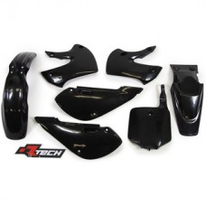 Racetech Kawasaki KX65 01-23 Black Plastics Kit 