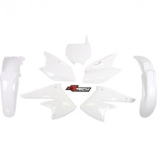 Rtech Kawasaki KX250F 04-05 White Plastics Kit - Racetech