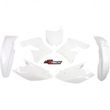 Racetech Kawasaki KX250F 09-12 White Plastics Kit 