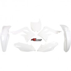 Rtech Kawasaki KX450F 2012 White Plastics Kit - Racetech