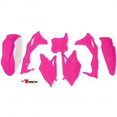 Racetech Kawasaki KX250F 17-20 Neon Pink Plastics Kit 