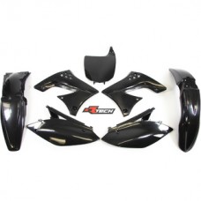 Racetech Kawasaki KX450F 09-11 Black Plastics Kit 