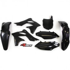 Racetech Kawasaki KX250F 13-16 Black Plastics Kit 