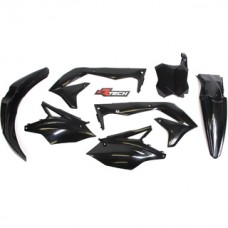 Racetech Kawasaki KX450F 16-18 Black Plastics Kit 