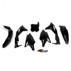 Racetech Kawasaki KX250F 17-20 Black Plastics Kit 