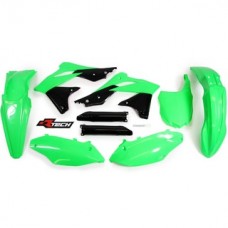 Racetech Kawasaki KX250F 13-16 Neon Green Plastics Kit 