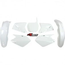 Rtech Suzuki RM125-250 01-11 White Plastics Kit - Racetech