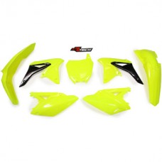 Racetech Suzuki RMZ250 10-18 Neon Plastics Kit 