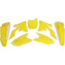 Racetech Suzuki RMZ450 18-23 RMZ250 19-23 Yellow Plastic Kit 