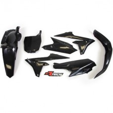 Racetech Yamaha YZF 250/450 14-18 Black Plastics Kit 