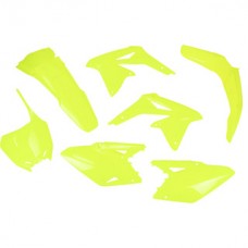 UFO Suzuki RMZ450 14-17 Fluro Yellow Plastics Kit 