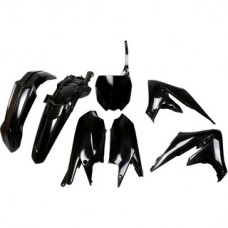 UFO Yamaha YZ250-450F 18-23 Black Plastics Kit 