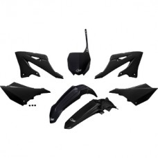 UFO Yamaha YZ125/250 22-23 Black Plastics Kit 